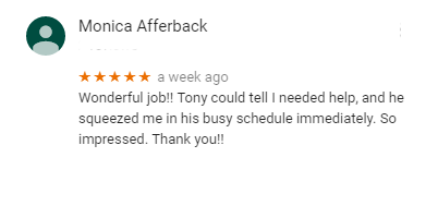 Monica's Testimonial